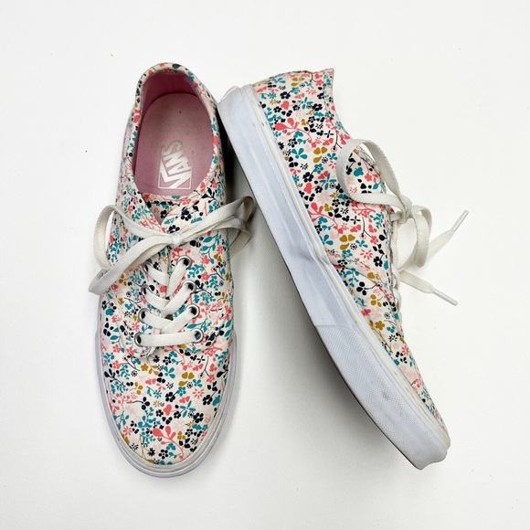 Vans Shoes - Vans Atwood Floral Low Rise Lace Up Sneakers 10